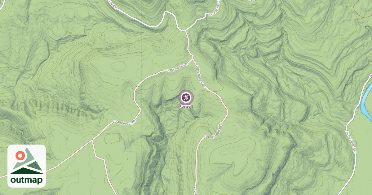 Map of Roswell