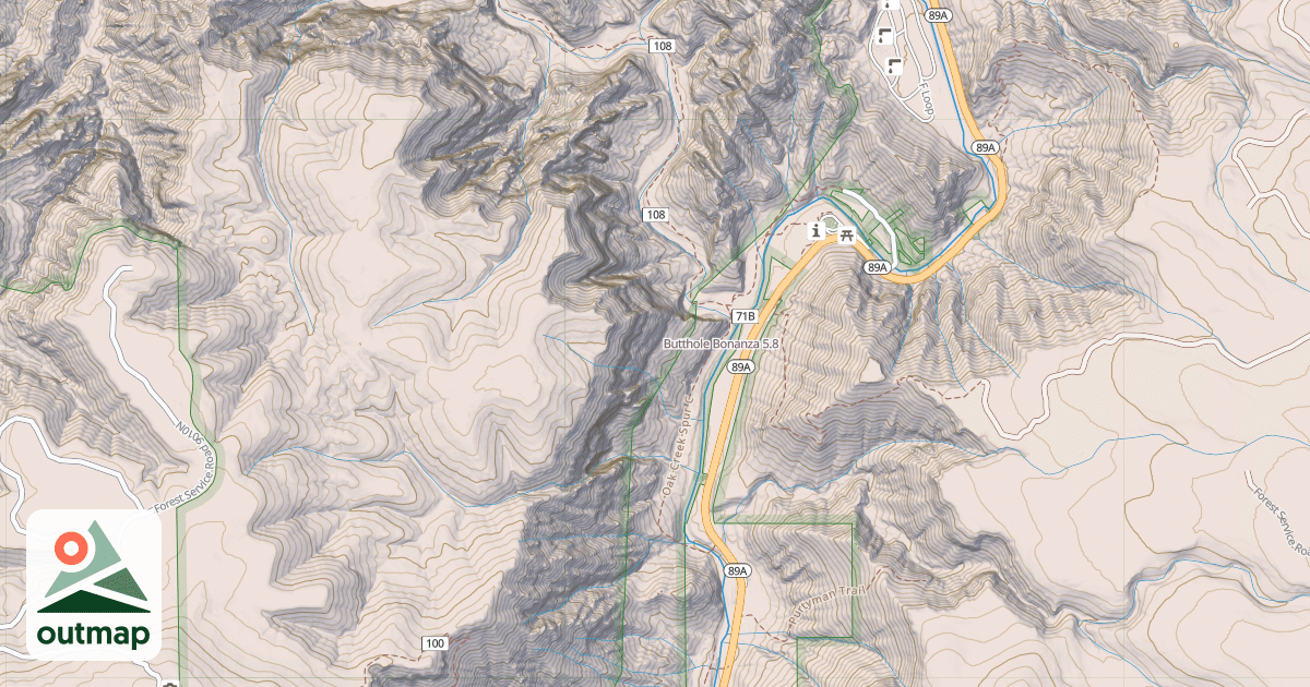 Map of Butthole Bonanza