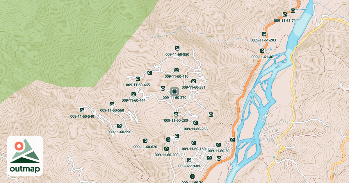 Map of 009-11-60-370