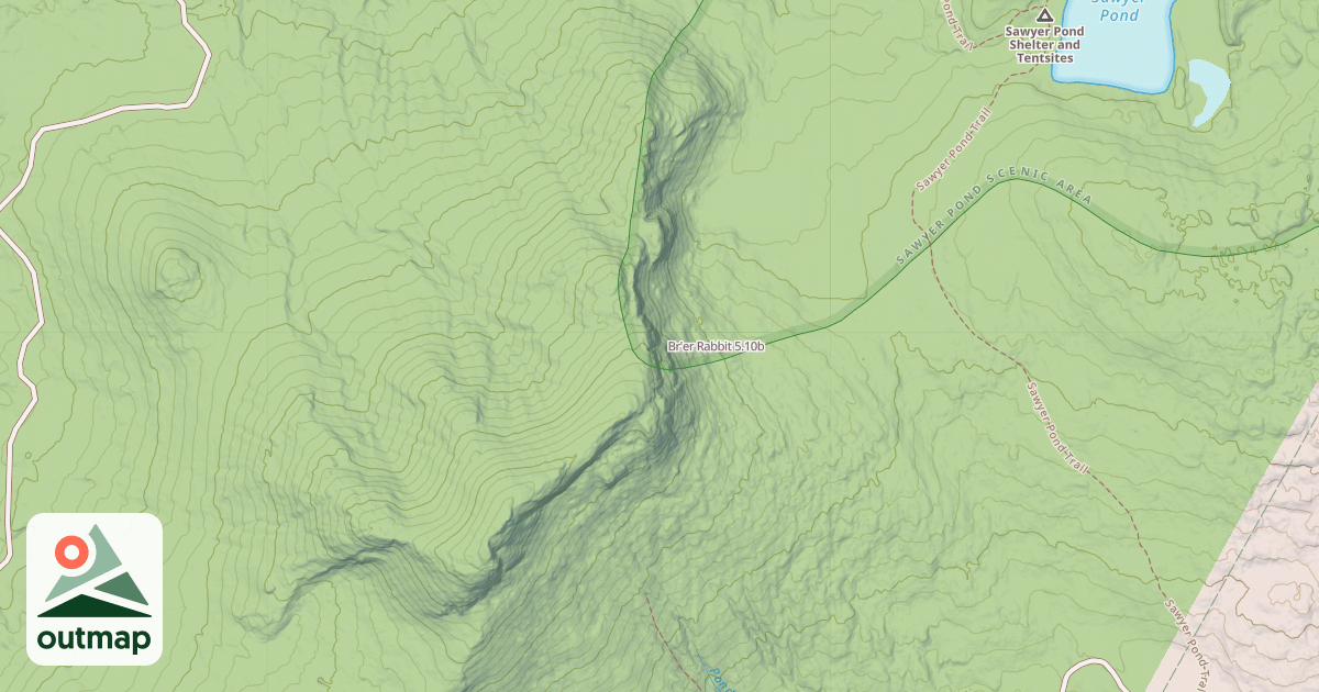 Map of Br'er Rabbit