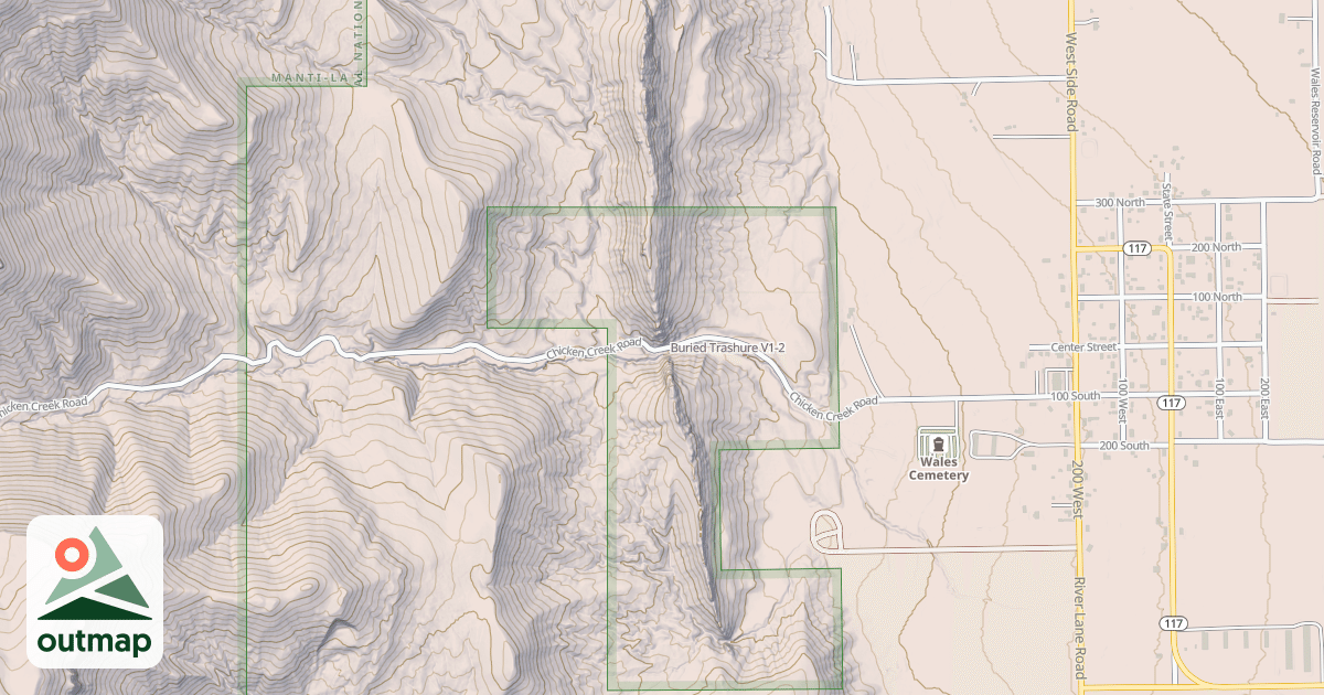 Map of Buried Trashure
