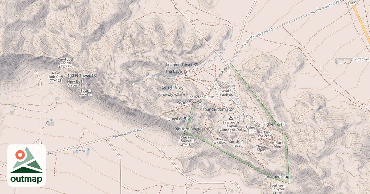Map of Coruscation