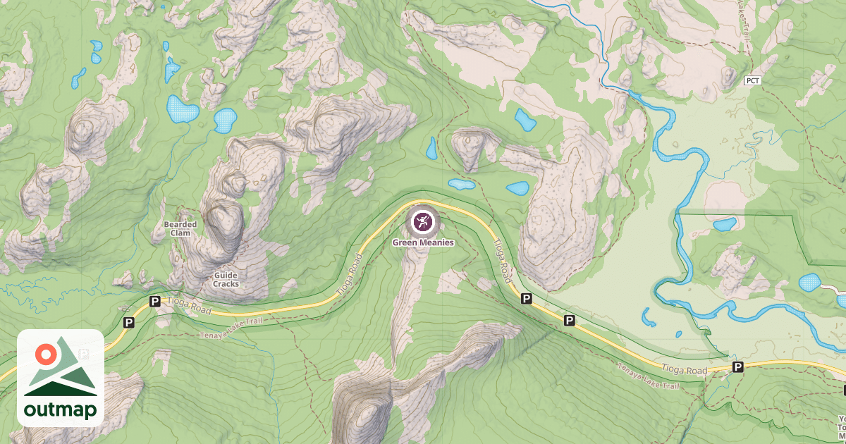 Map of Green Meanies