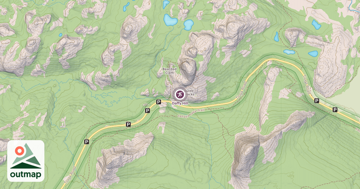 Map of Daffy Hill
