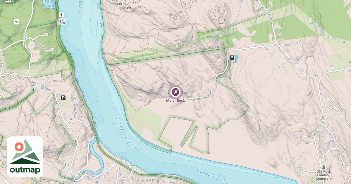 Map of Molar Rock