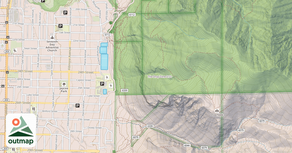 Map of The Drop Zone