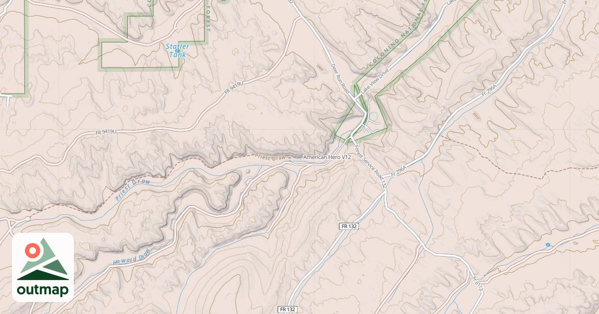 Map of American Hero