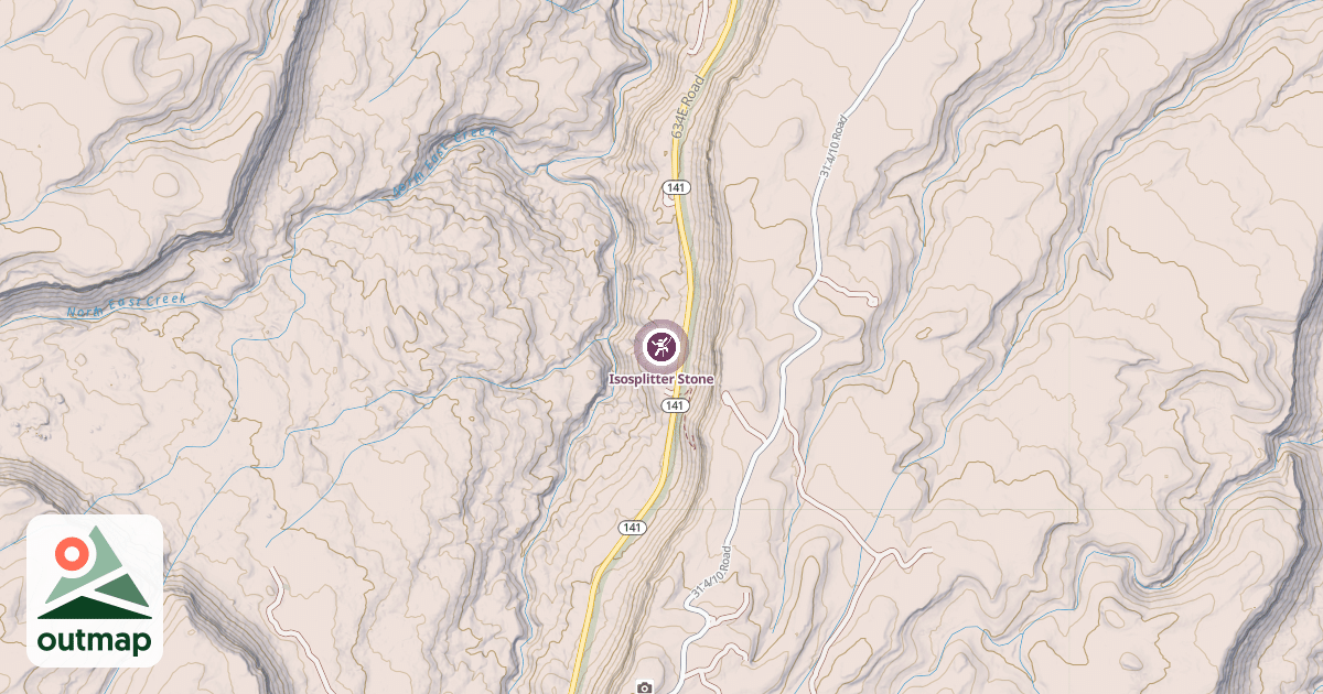 Map of Isosplitter Stone