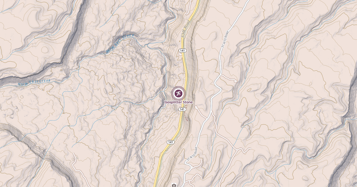 Map preview of Isosplitter Stone