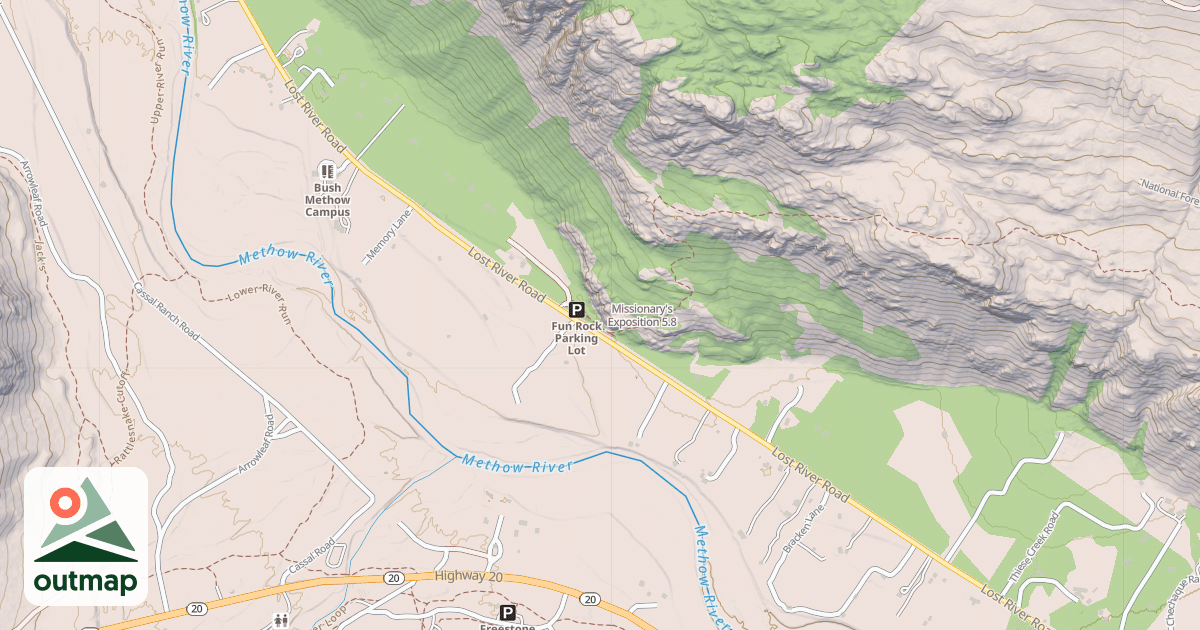 Map of Missionary's Exposition