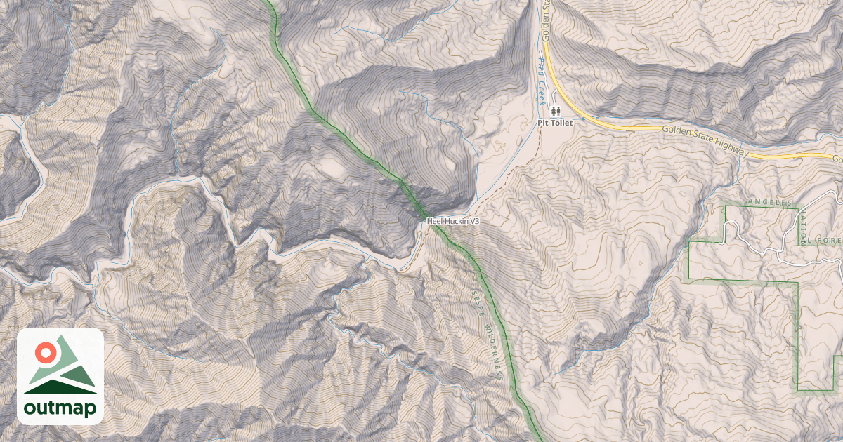 Map of Heel Huckin