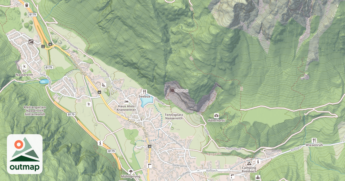 Map of 1000 Volt