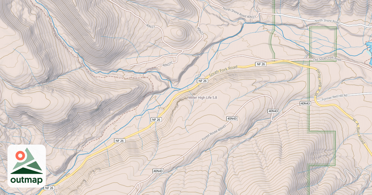 Map of Miller High Life
