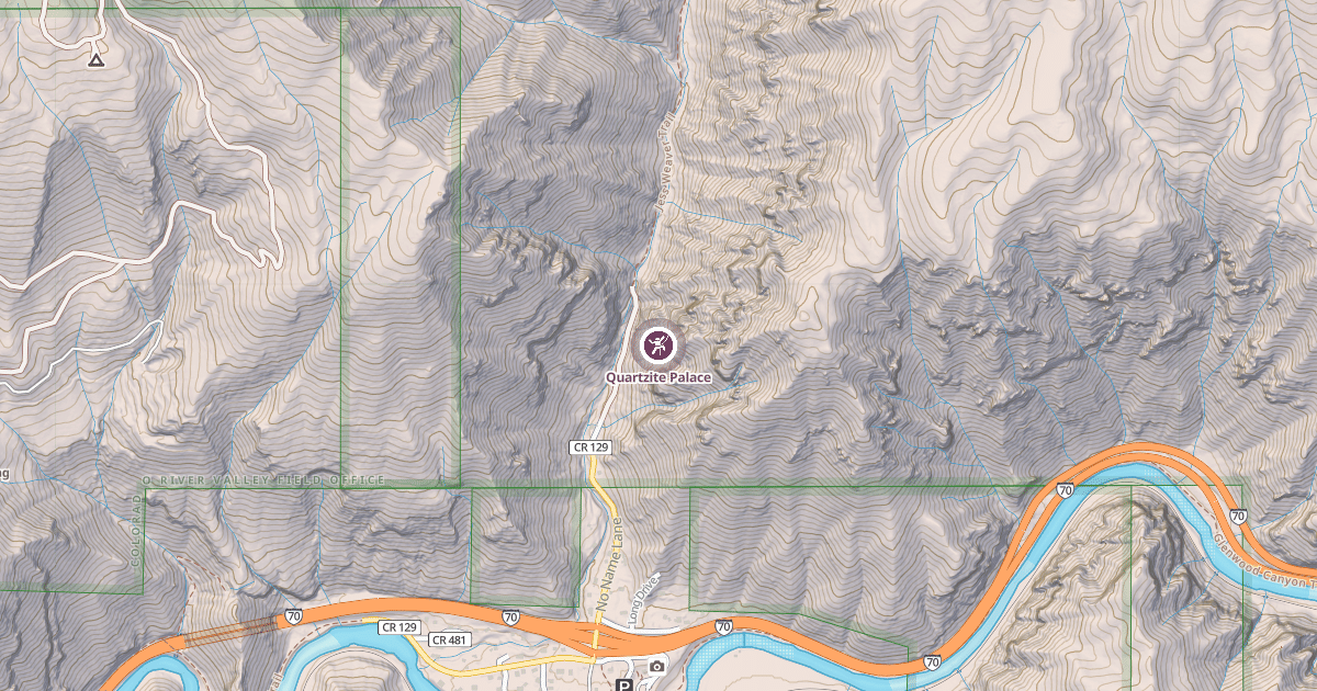 Map preview of Quartzite Palace