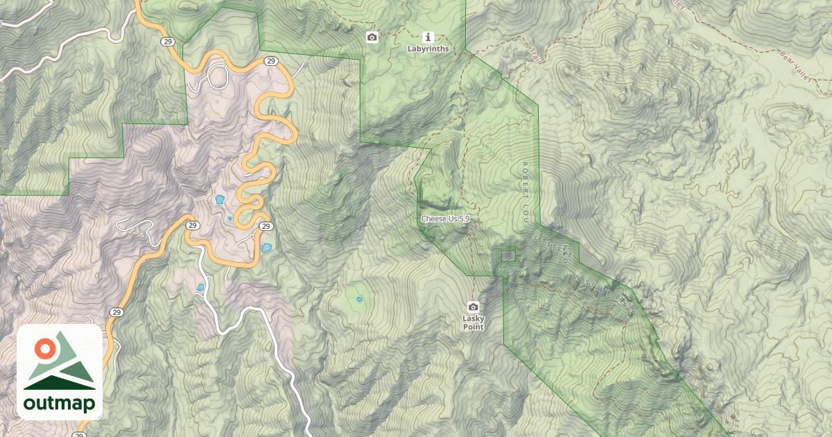 Map of Cheese Us