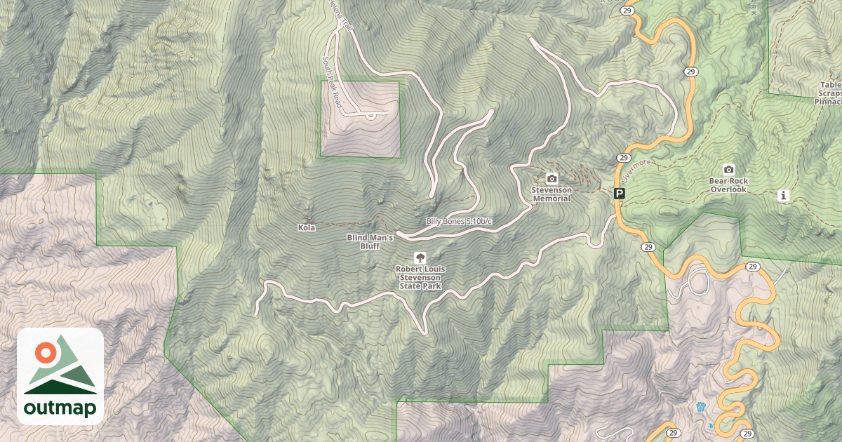 Map of Billy Bones