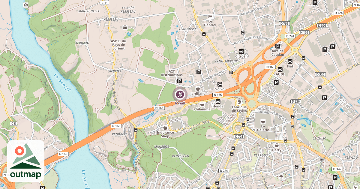 Map of b'wall