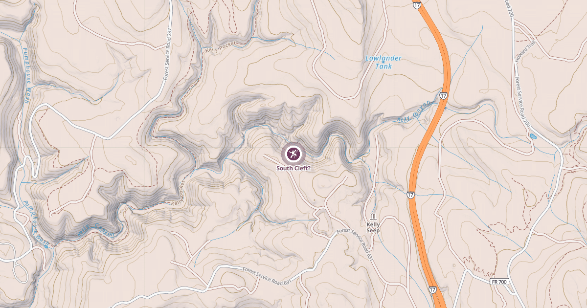 Map preview of South Cleft?