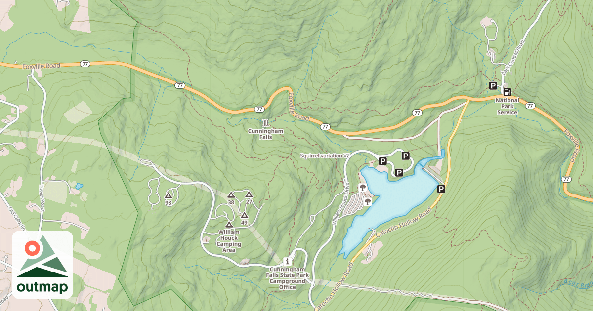 Map of Squirrel variation