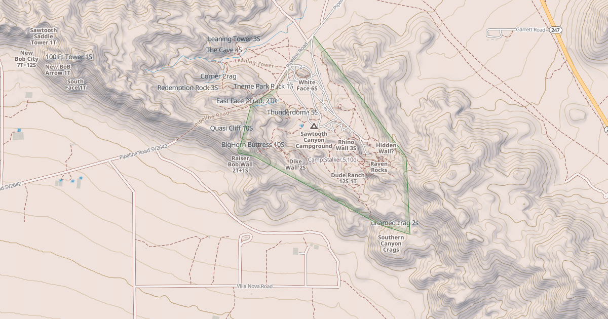 Map preview of Camp Stalker