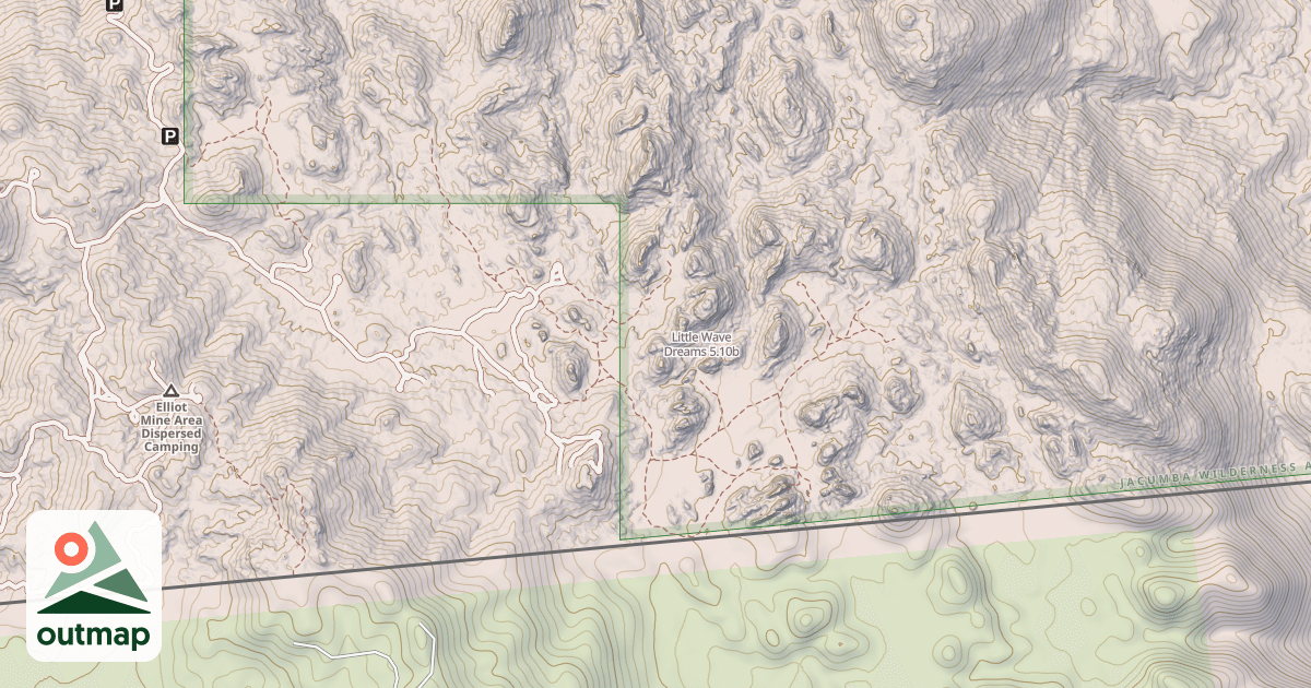 Map of Little Wave Dreams