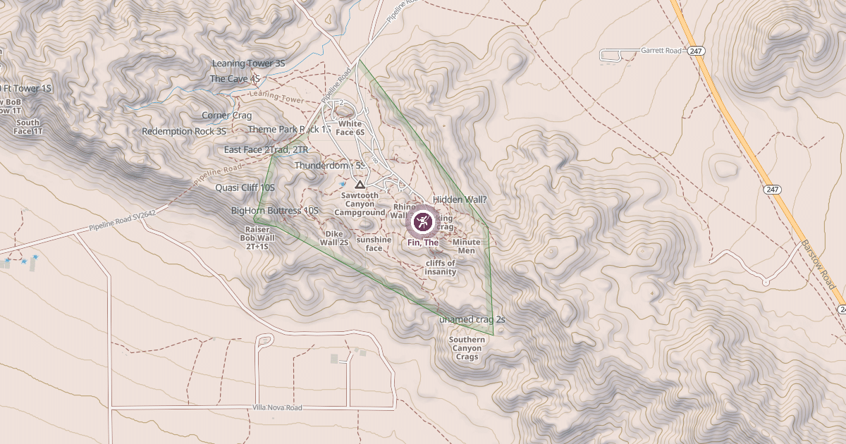 Map preview of Fin, The