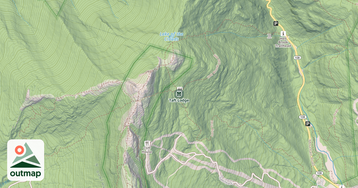 Map of Taft Lodge