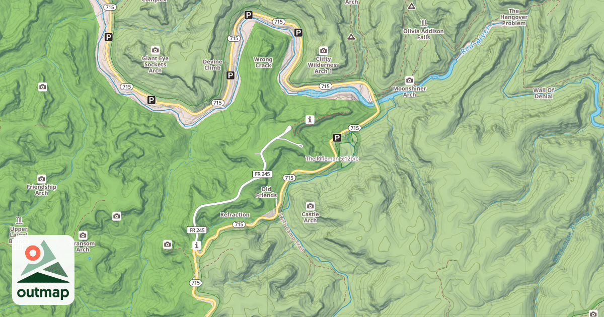 Map of The Rifleman
