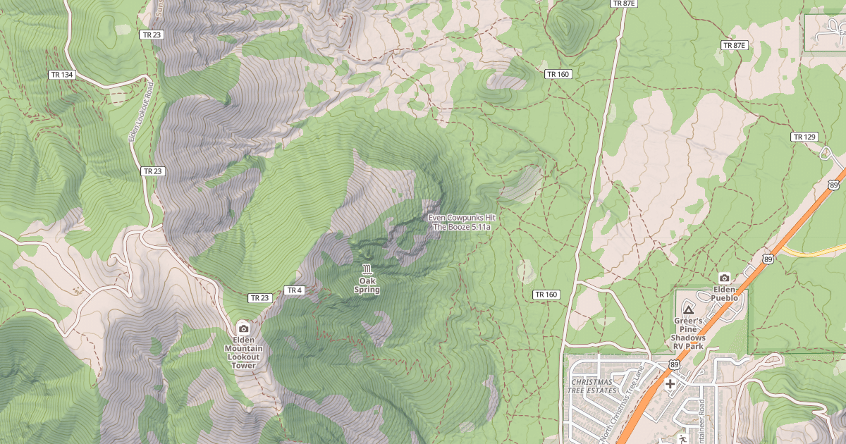 Map preview of Even Cowpunks Hit The Booze