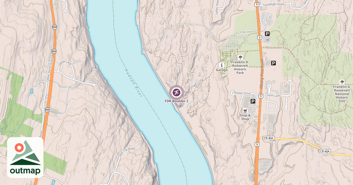 Map of FDR Boulder 2
