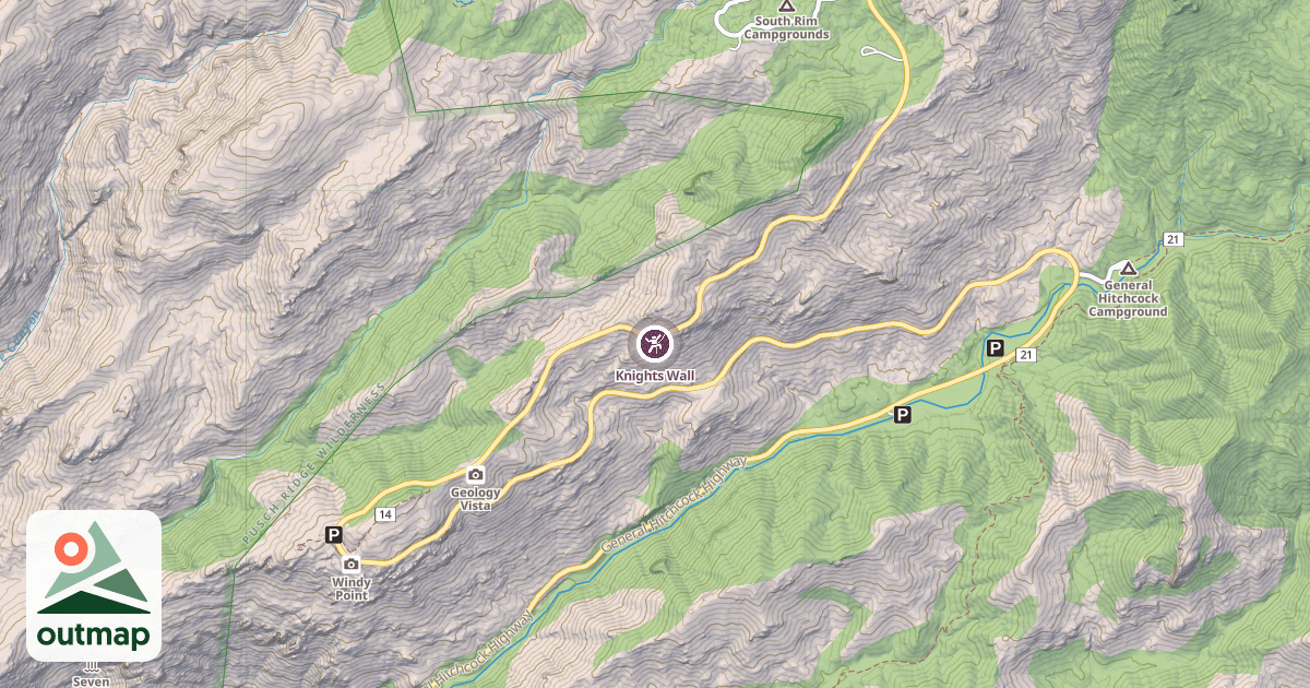 Map of Knights Wall