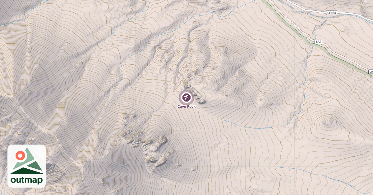 Map of Cave Rock