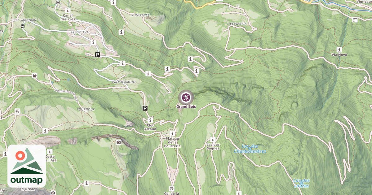 Map of Grand Bois