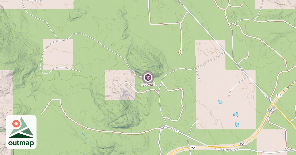 Map of AAA Wall