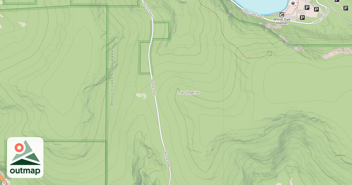 Map of The Clinger