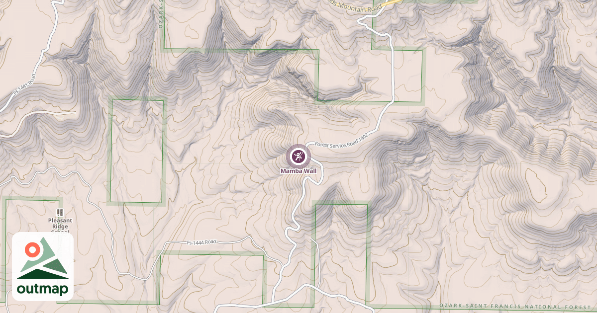 Map of Mamba Wall