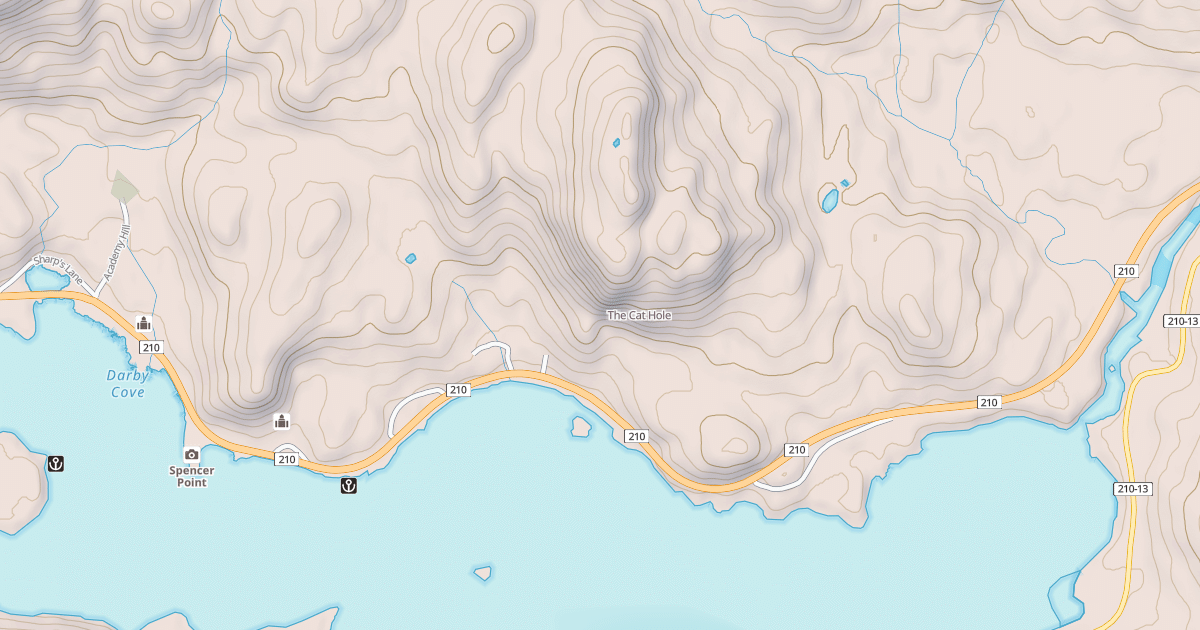Map preview of The Cat Hole