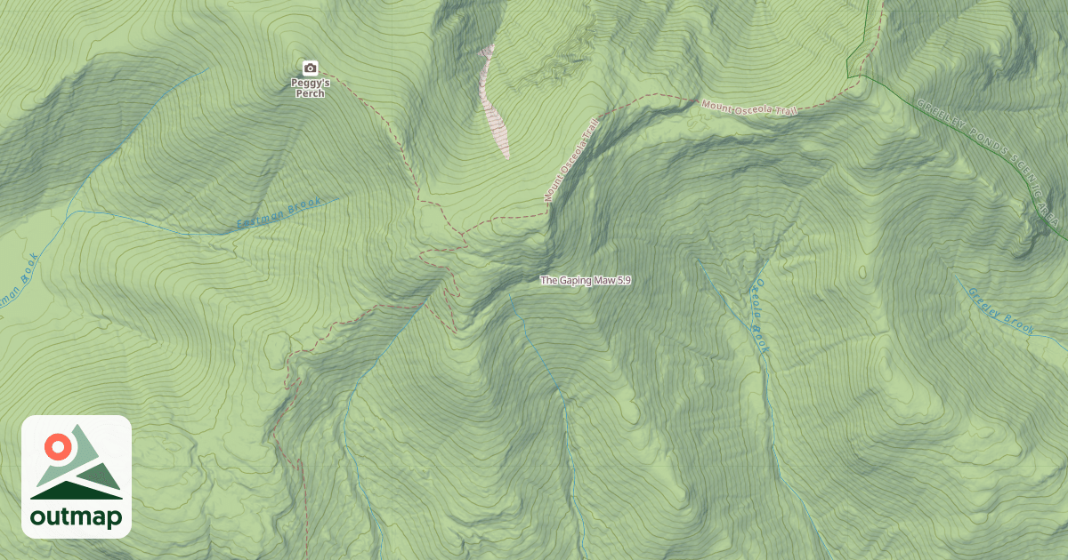 Map of The Gaping Maw