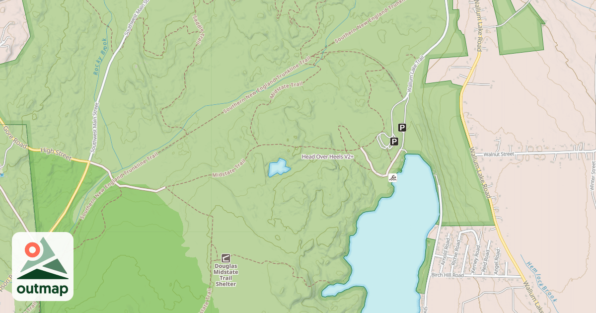 Map of Head Over Heels