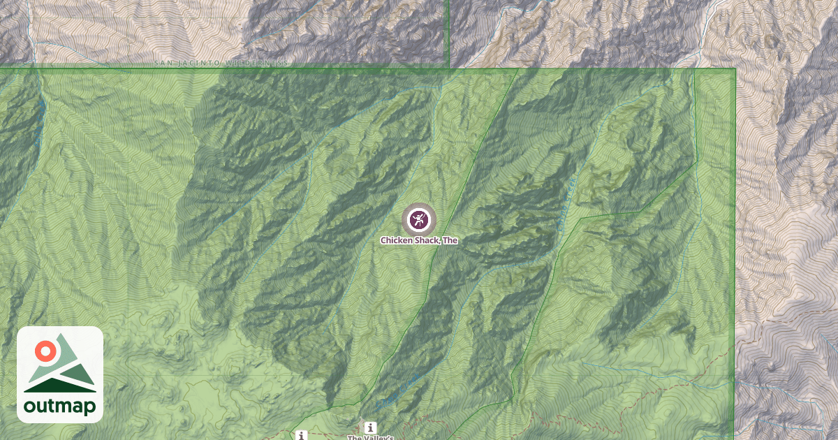 Map of Chicken Shack, The