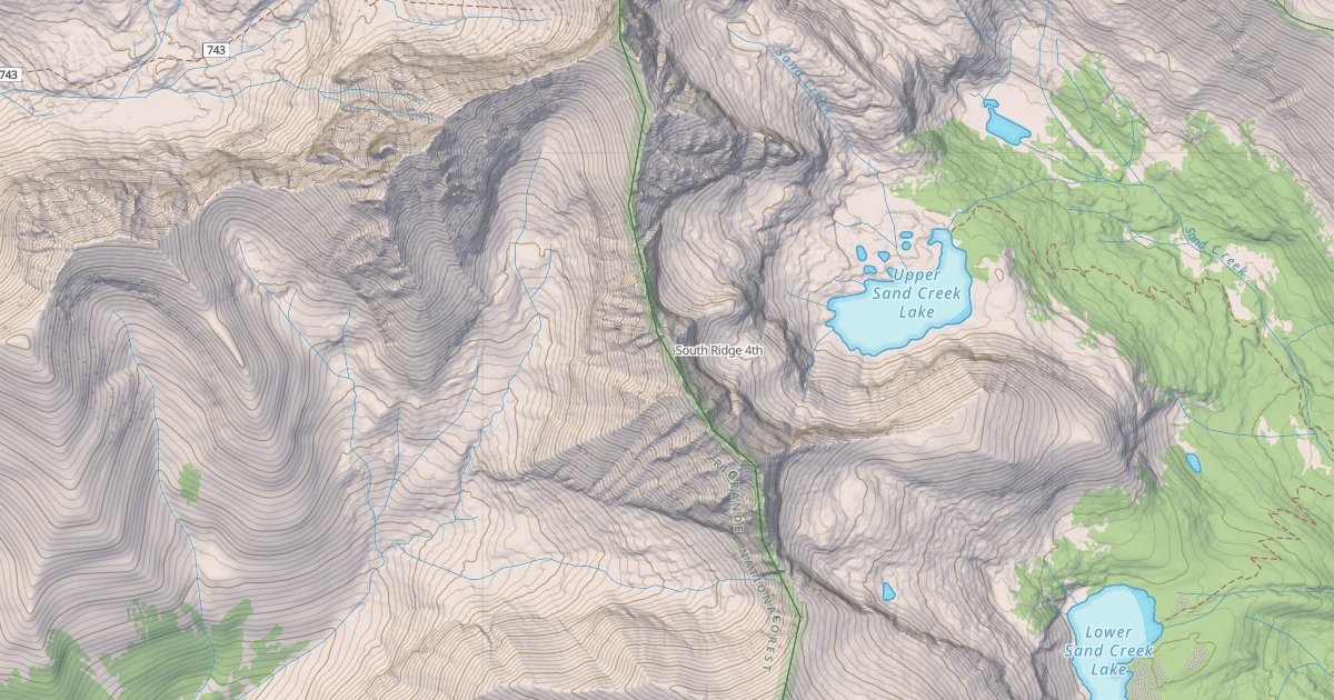 Map preview of South Ridge