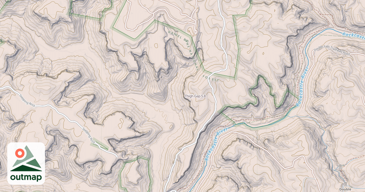 Map of Thigh Gap