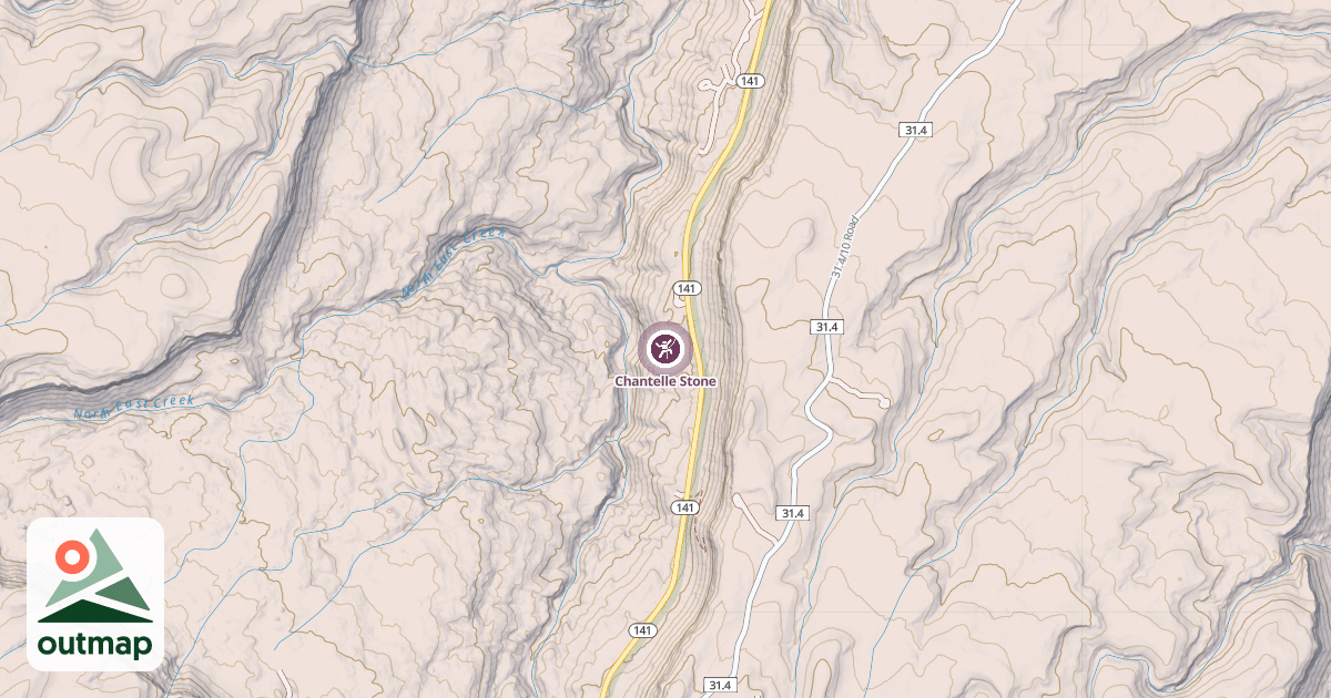 Map of Chantelle Stone