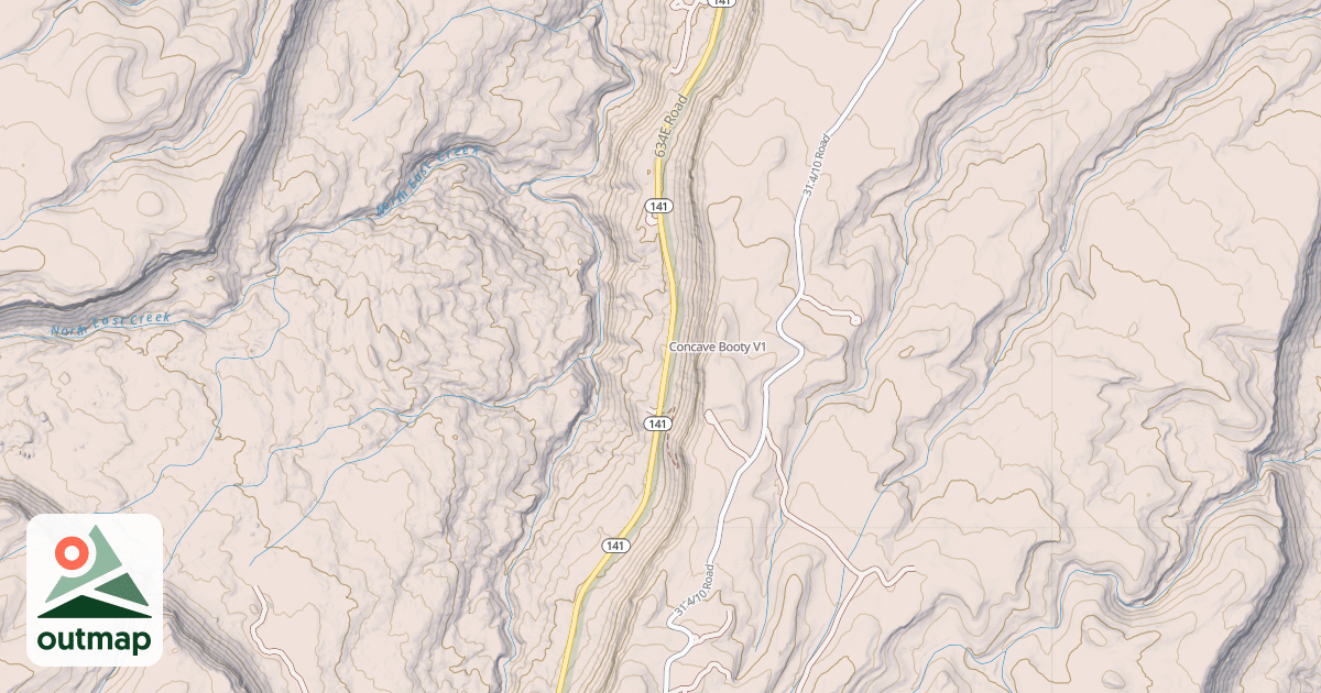 Map of Concave Booty