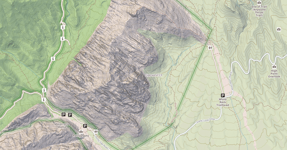 Map preview of Eigerwand