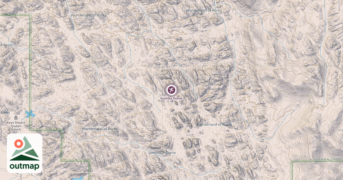 Map of Gumby Dome