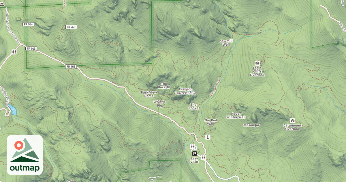 Map of Dungeon Traverse