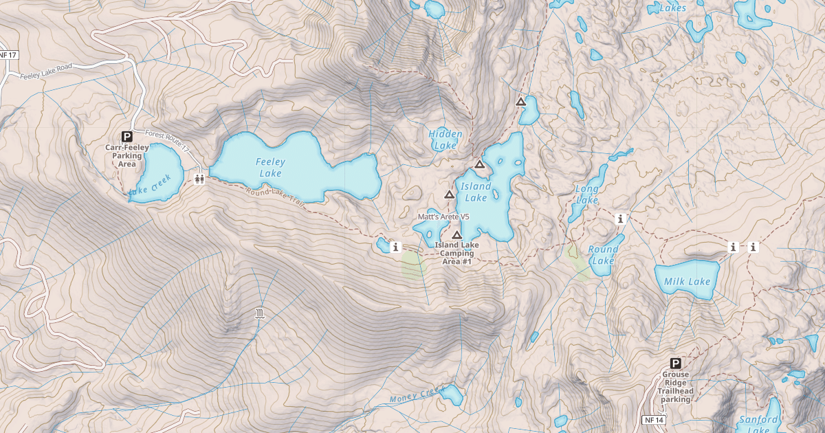 Map preview of Matt's Arete