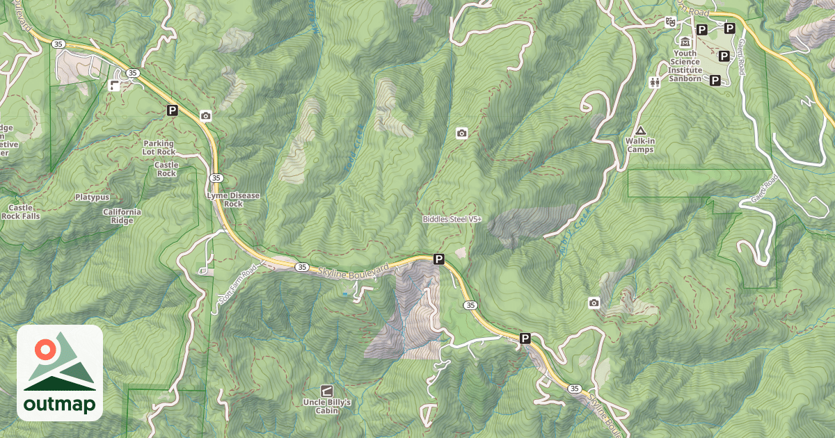 Map of Biddles Steel