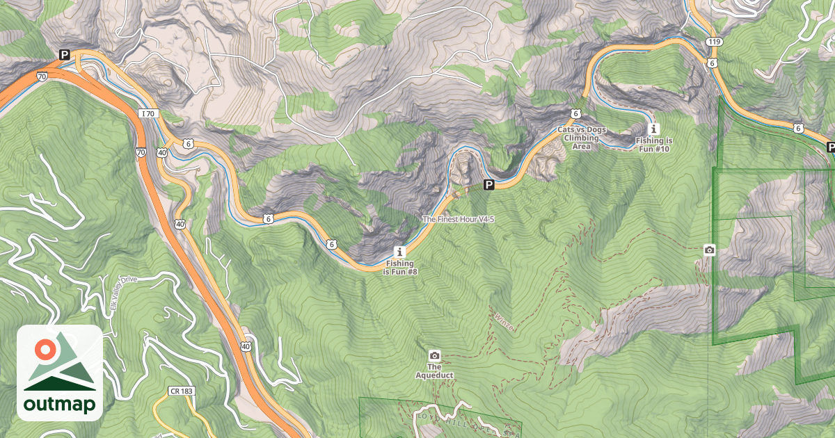 Map of The Finest Hour